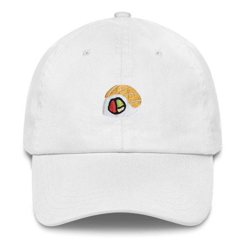 Salmon Tuna Avocado Roll Embroidered Hat 🍣🥑