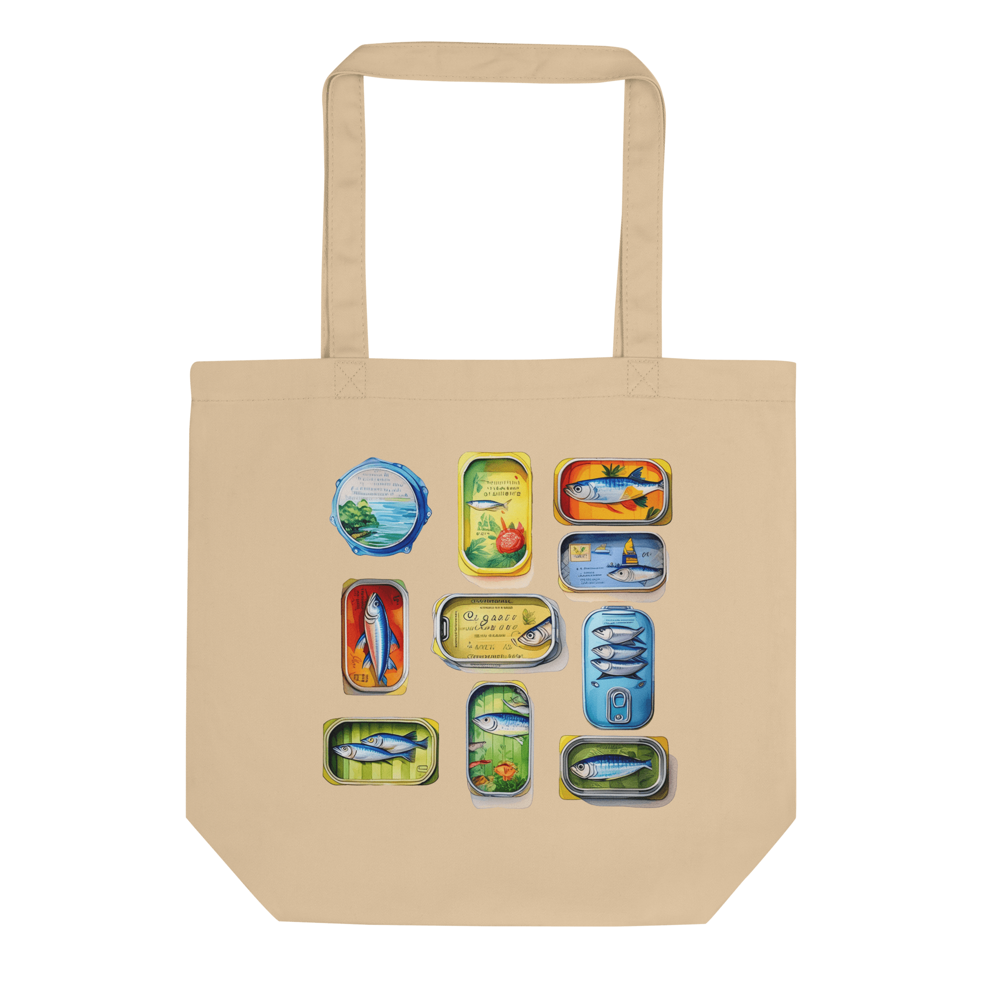 Sardine Print Tote Bag - Polychrome Goods 🍊