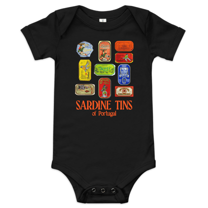 Sardine Tins of Portugal Baby Onesie - Polychrome Goods 🍊