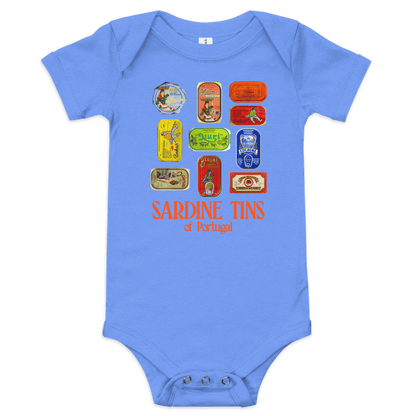 Sardine Tins of Portugal Baby Onesie - Polychrome Goods 🍊