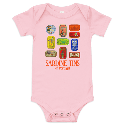 Sardine Tins of Portugal Baby Onesie - Polychrome Goods 🍊