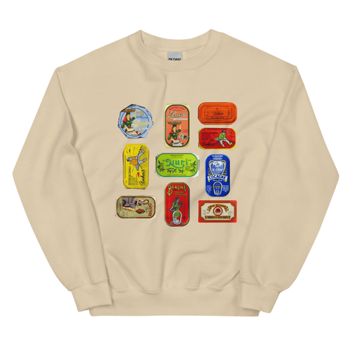 Boîtes de sardines du Portugal Sweatshirt unisexe