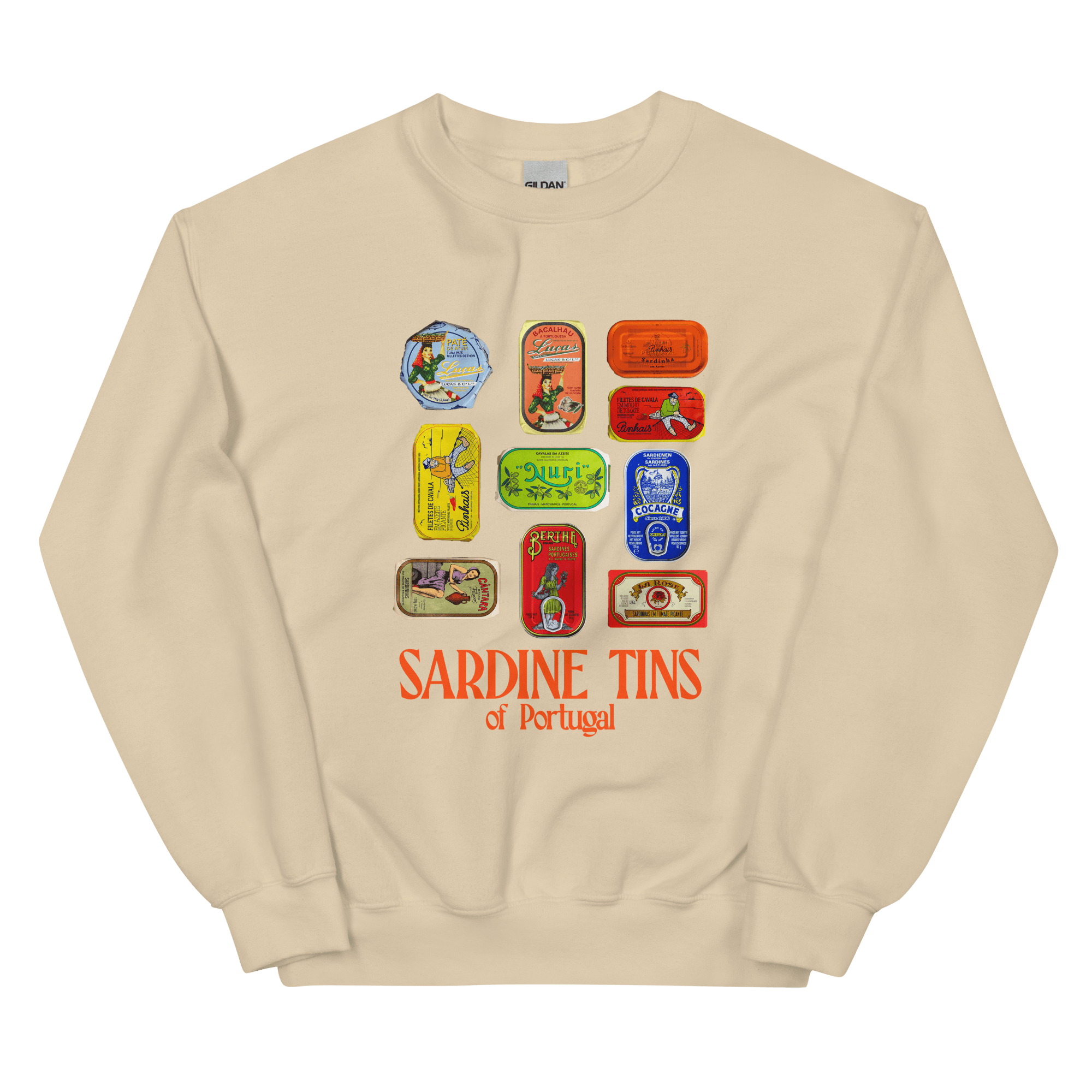 Sardine Tins of Portugal Sweatshirt - Polychrome Goods 🍊