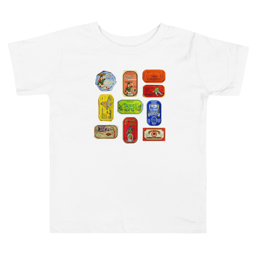 Sardine Tins of Portugal Toddler Short Sleeve Tee - Polychrome Goods 🍊