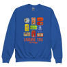Sardine Tins of Portugal Youth Kids Sweatshirt - Polychrome Goods 🍊