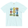 Sardine Tins Watercolor T-shirt - Polychrome Goods 🍊