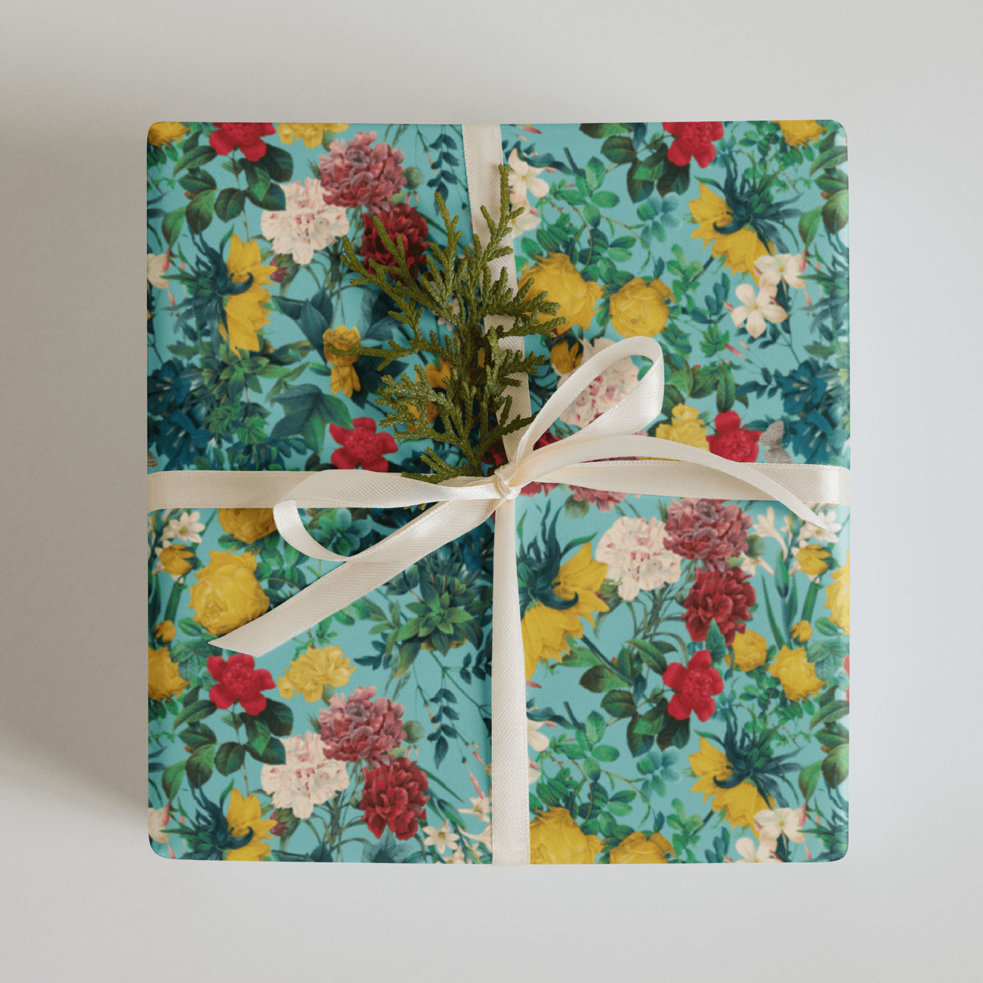"Serena" Floral Wrapping Paper - Polychrome Goods 🍊