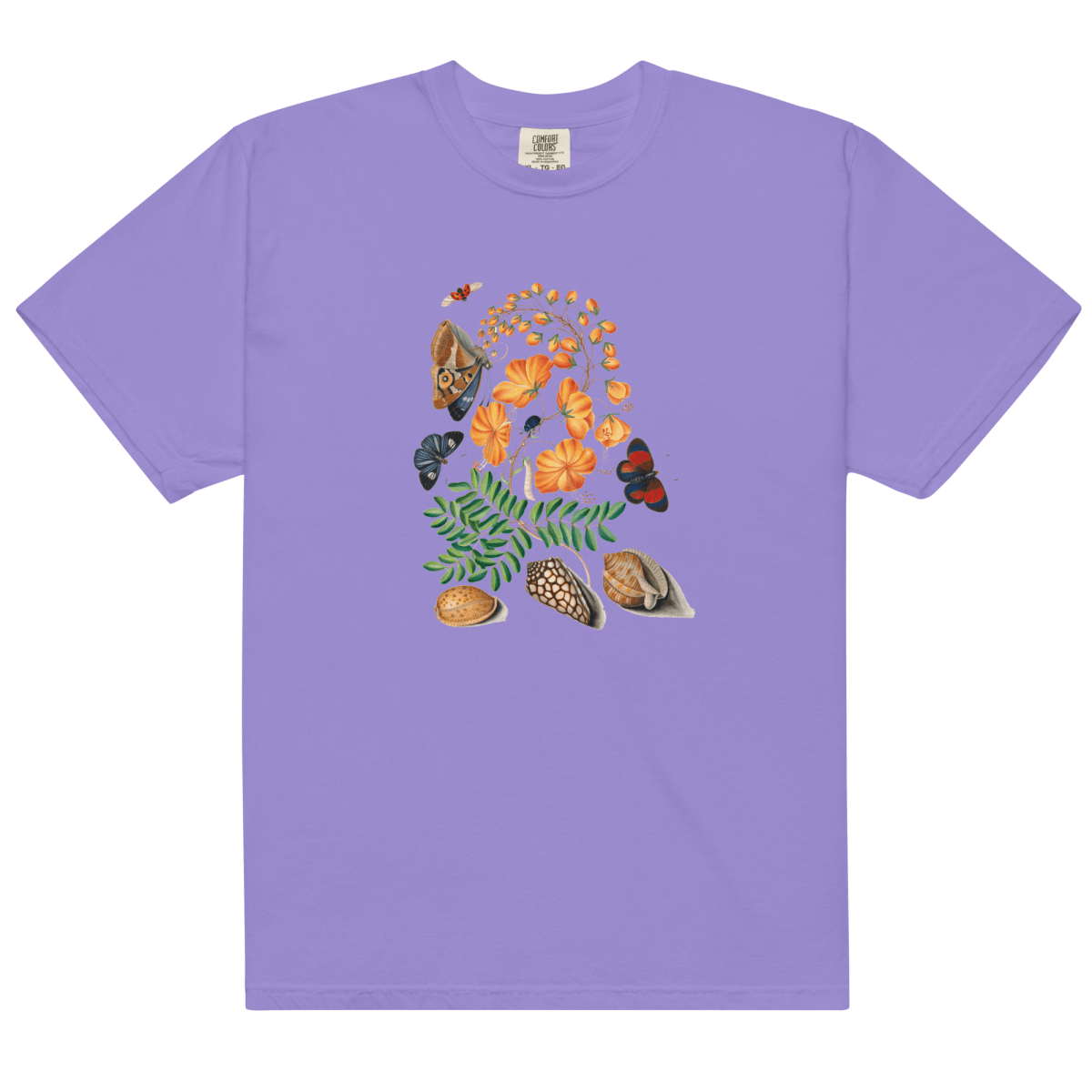 Shells and Butterflies Shirt - Polychrome Goods 🍊