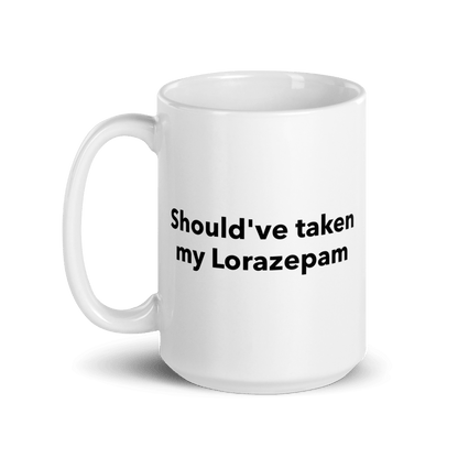 Should've Taken My Lørazep@m Mug - Polychrome Goods