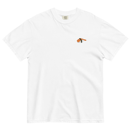 Shrimp Sushi Embroidered T-Shirt 🍤 - Polychrome Goods 🍊