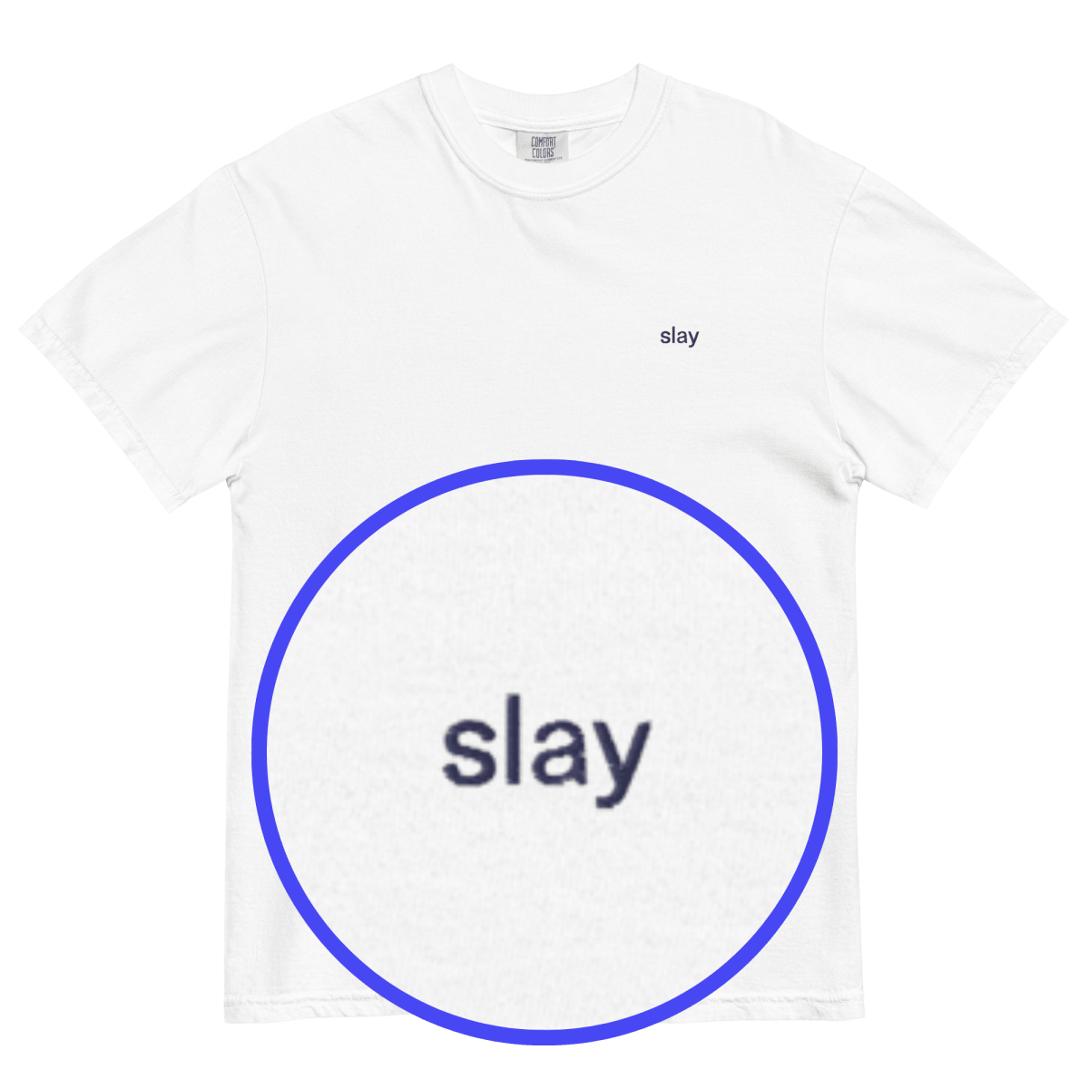 Slay Emboirdered Shirt - Polychrome Goods 🍊