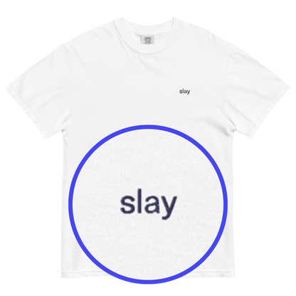 Slay Emboirdered Shirt - Polychrome Goods 🍊