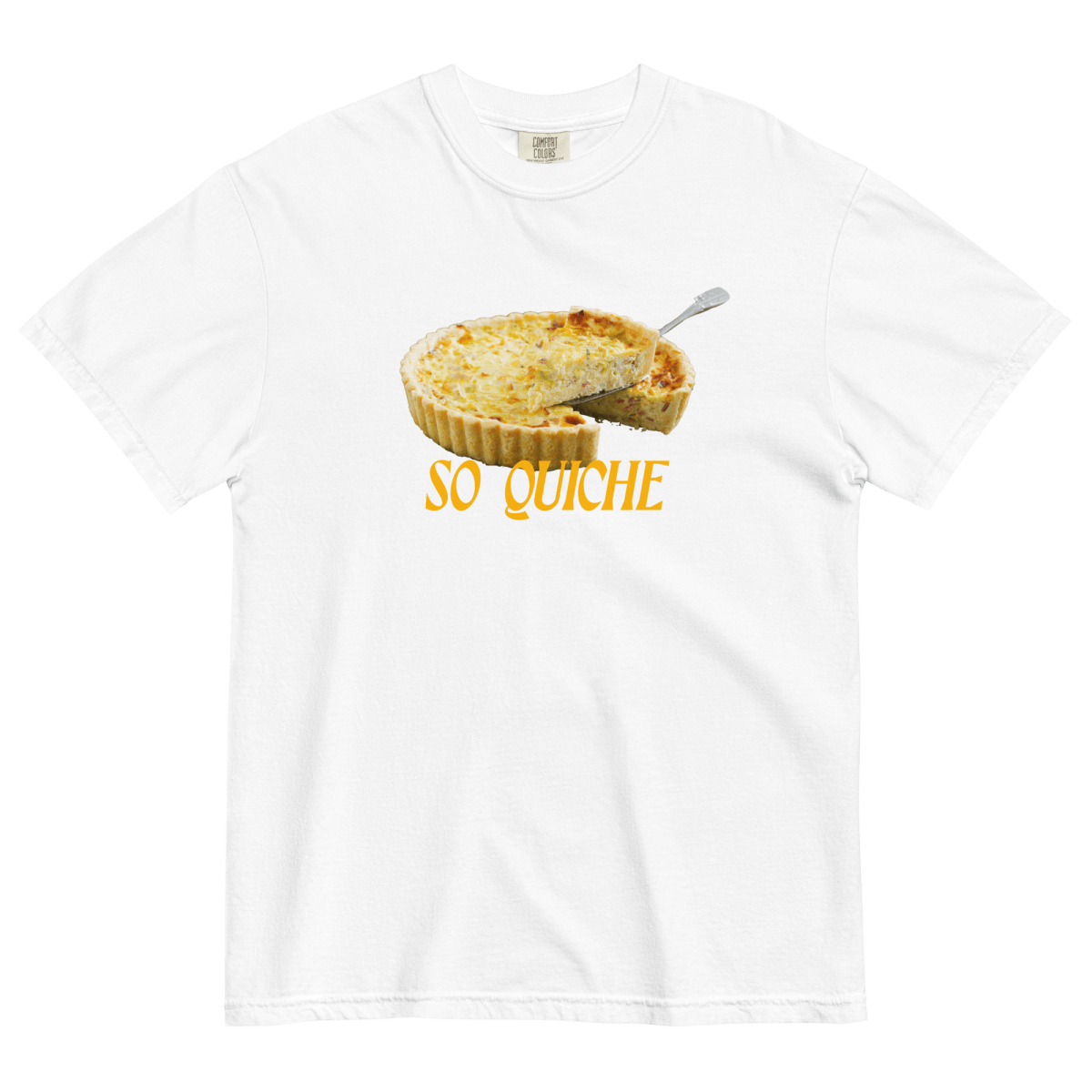 So Quiche Shirt - Polychrome Goods 🍊