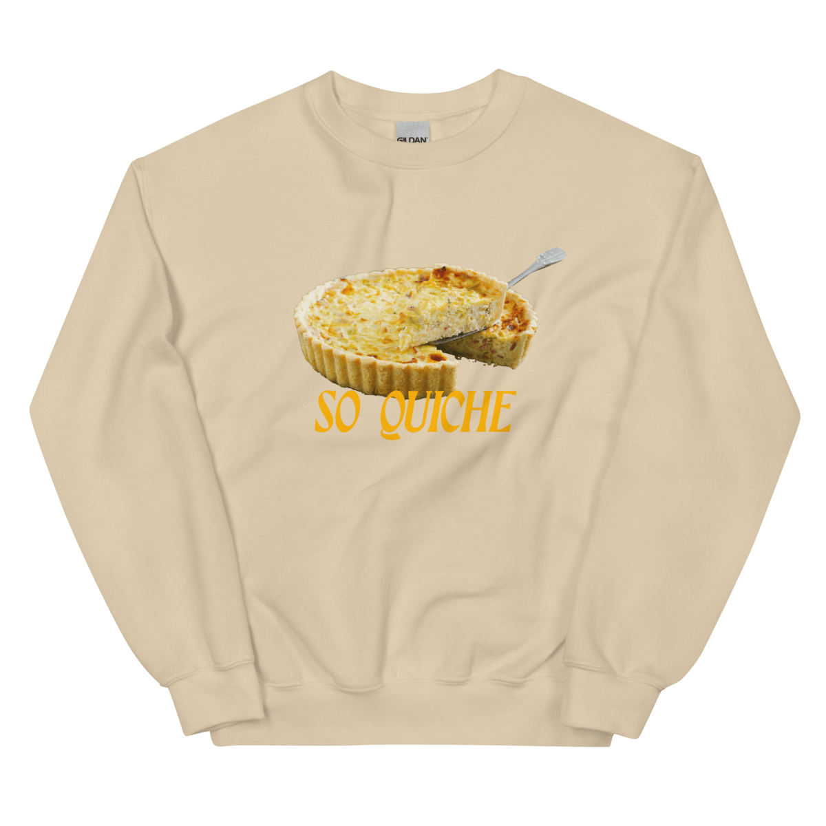 So Quiche Sweatshirt - Polychrome Goods 🍊