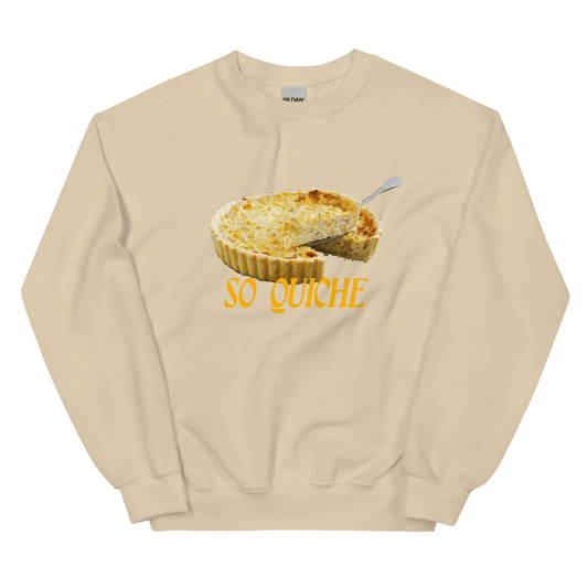 So Quiche Sweatshirt - Polychrome Goods 🍊