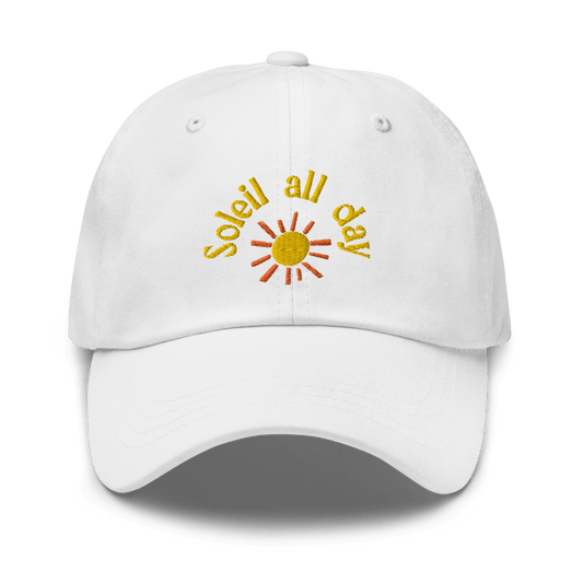 Soleil All Day Embroidered Hat ☀️ - Polychrome Goods 🍊