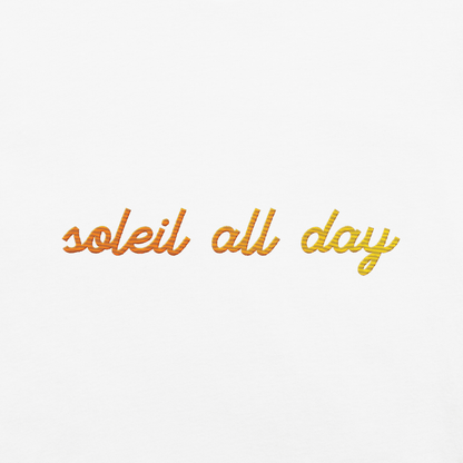 Soleil All Day Gradient Embroidered Shirt ☀️ - Polychrome Goods 🍊