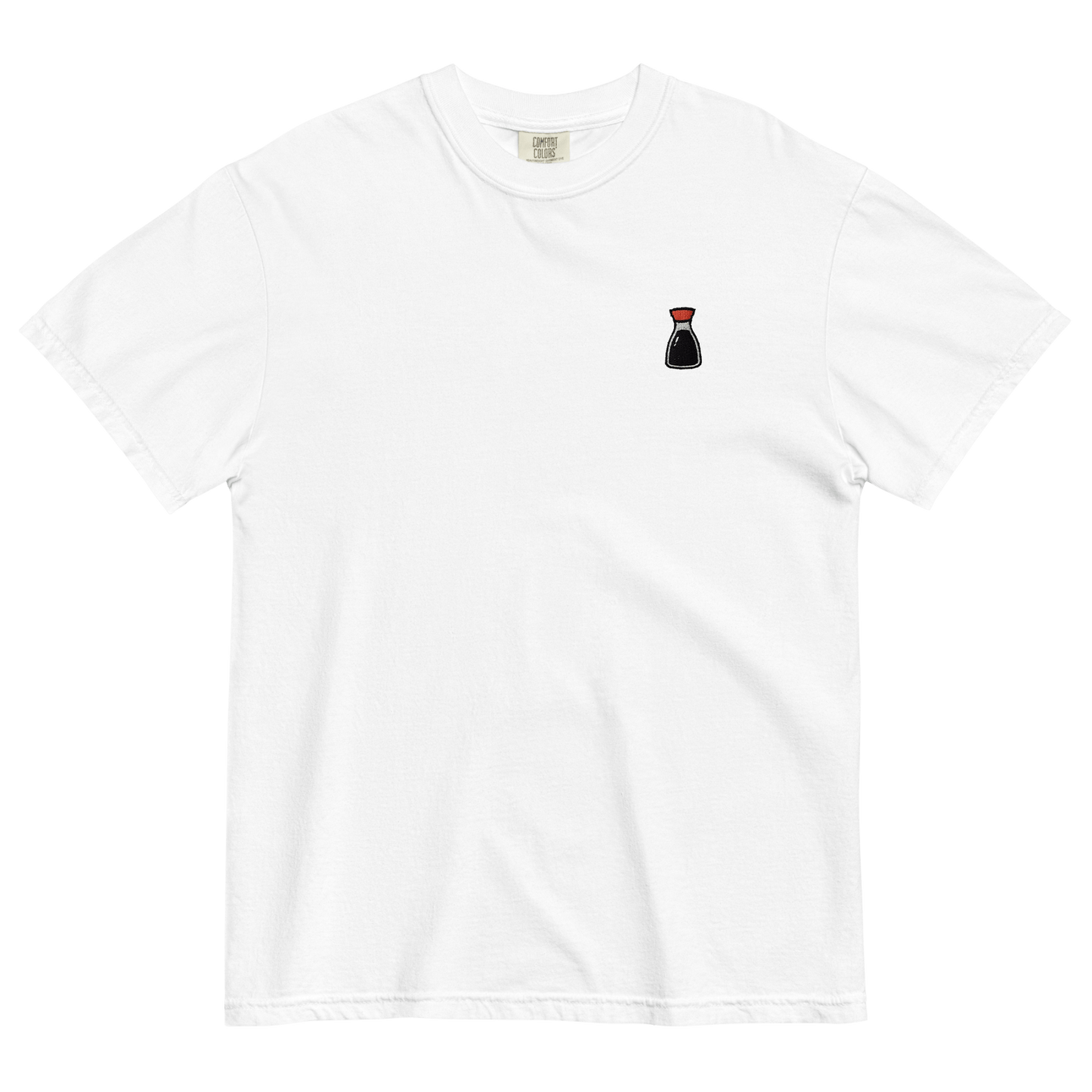 Soy Sauce Embroidered T-Shirt - Polychrome Goods 🍊