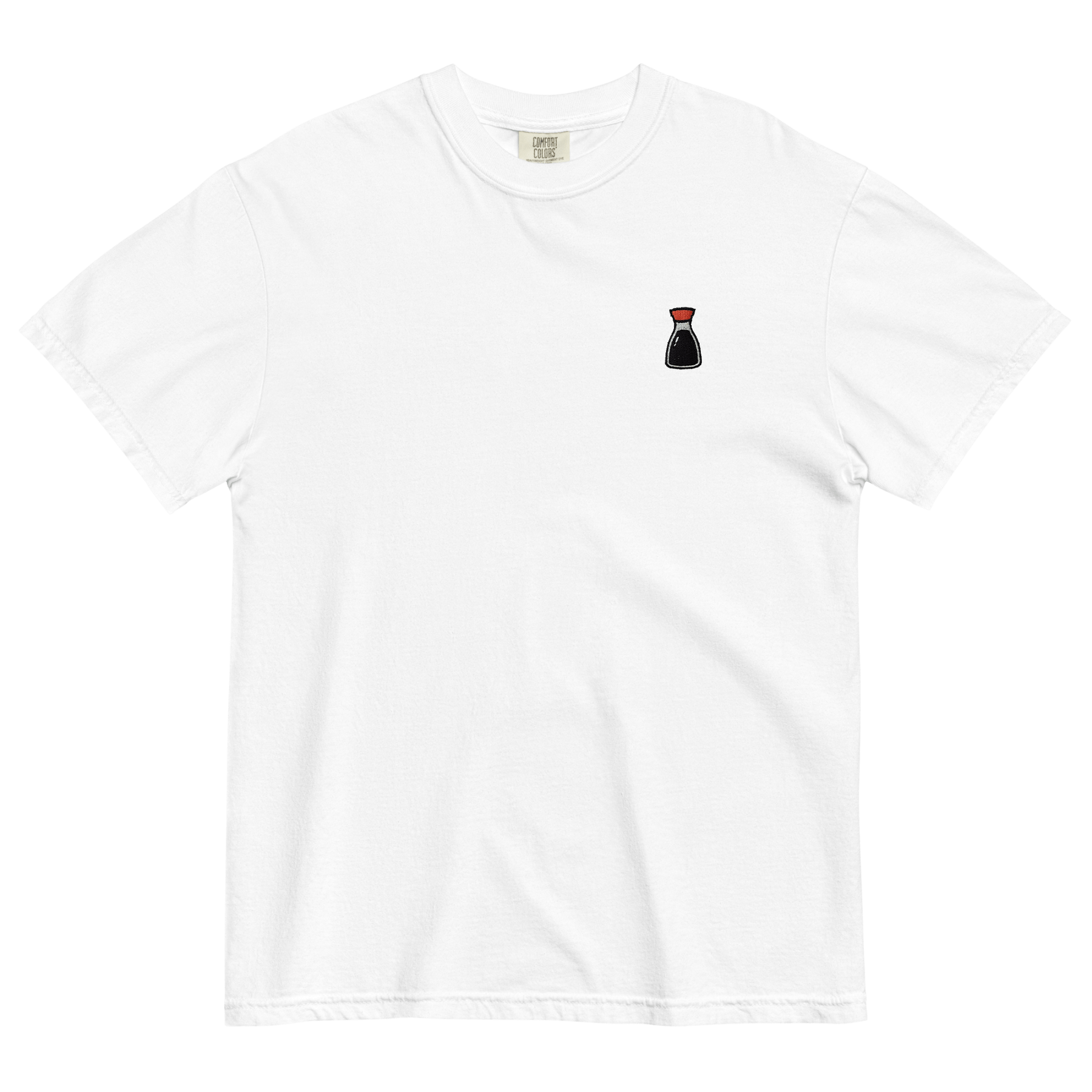 Soy Sauce Embroidered T-Shirt - Polychrome Goods 🍊