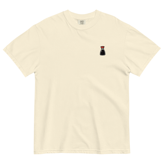 Soy Sauce Embroidered T-Shirt - Polychrome Goods 🍊