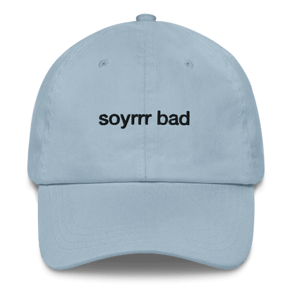 soyrrr bad Embroidered Hat - Polychrome Goods 🍊