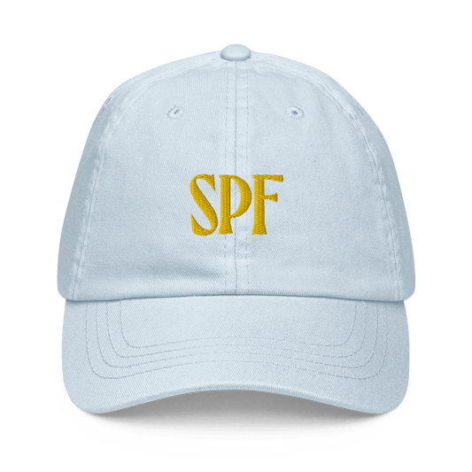 SPF Embroidered Hat - Polychrome Goods 🍊