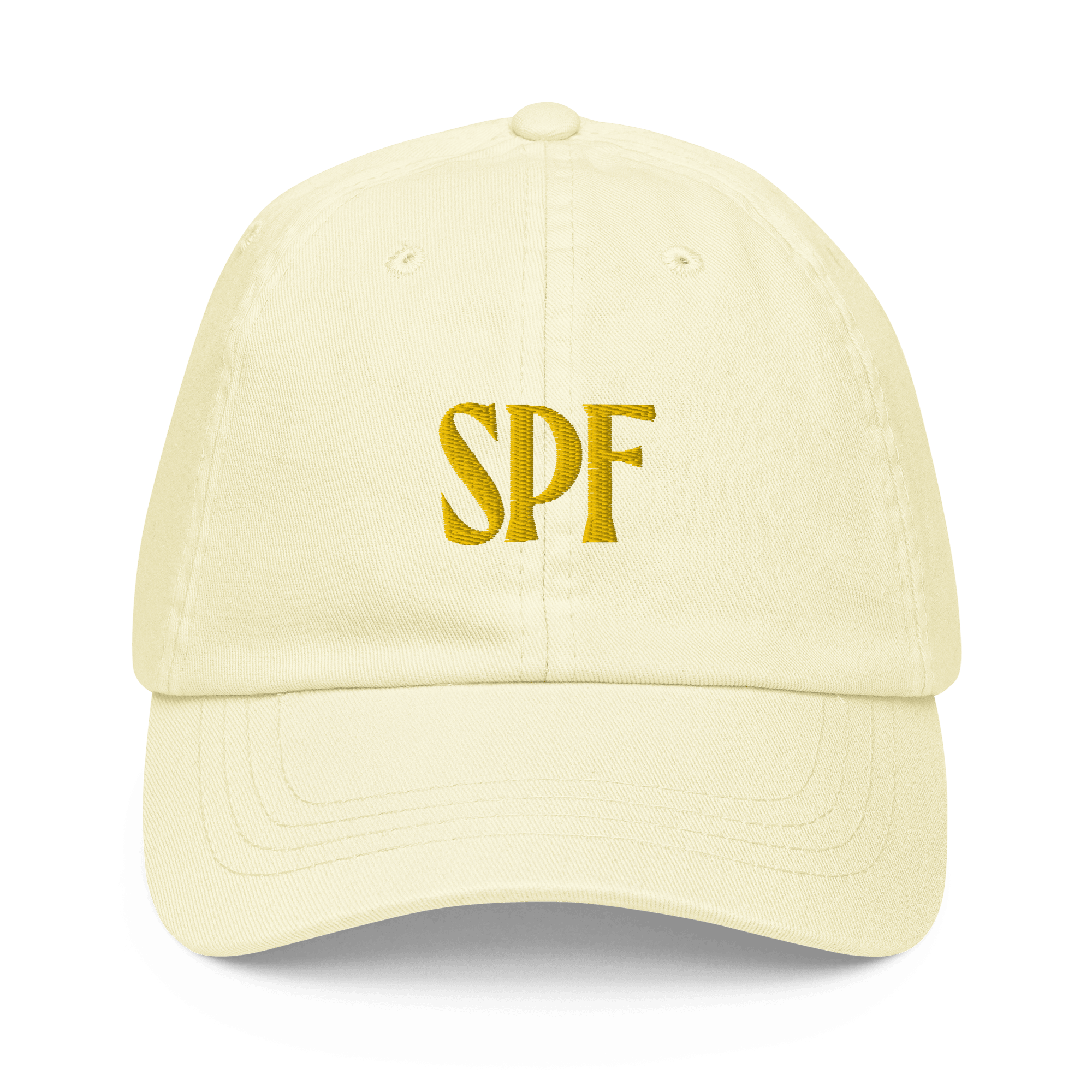 SPF Embroidered Hat - Polychrome Goods 🍊
