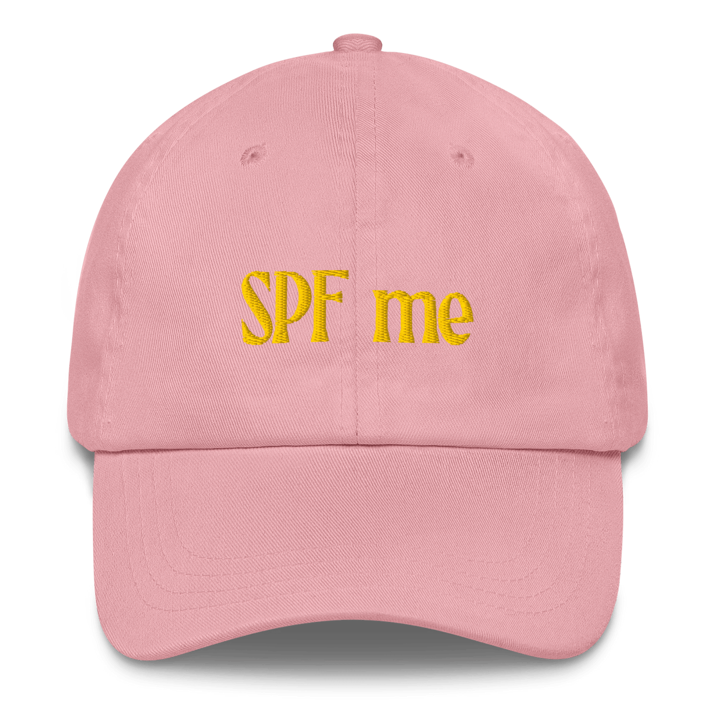 SPF - me Embroidered Hat - Polychrome Goods 🍊
