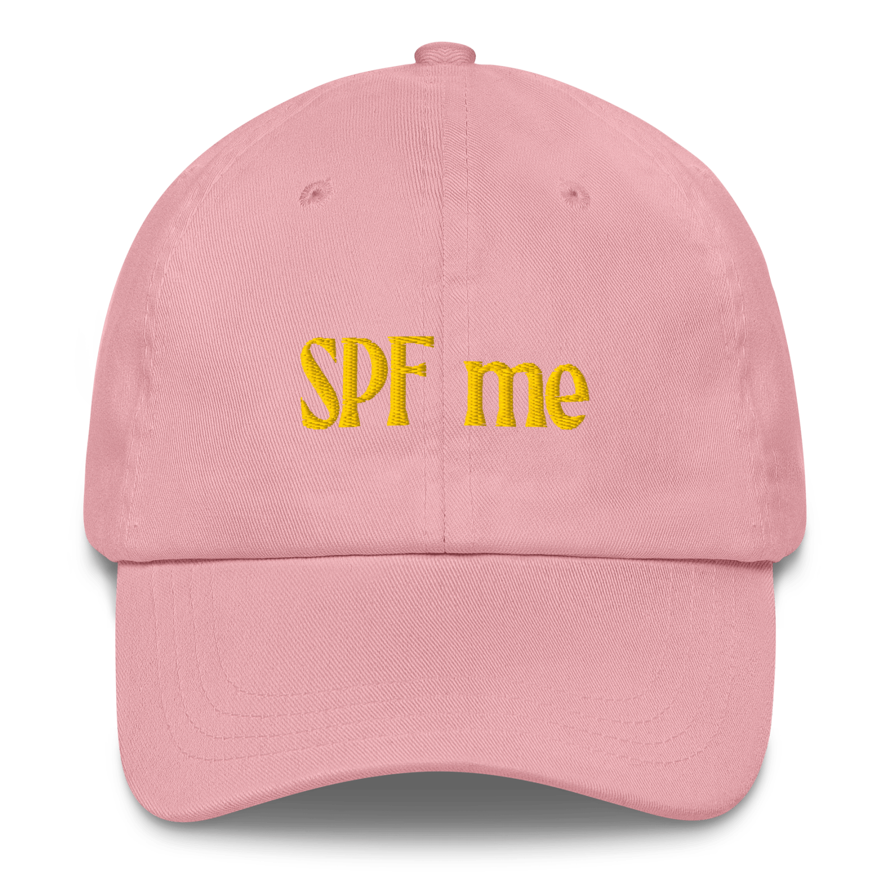SPF - me Embroidered Hat - Polychrome Goods 🍊