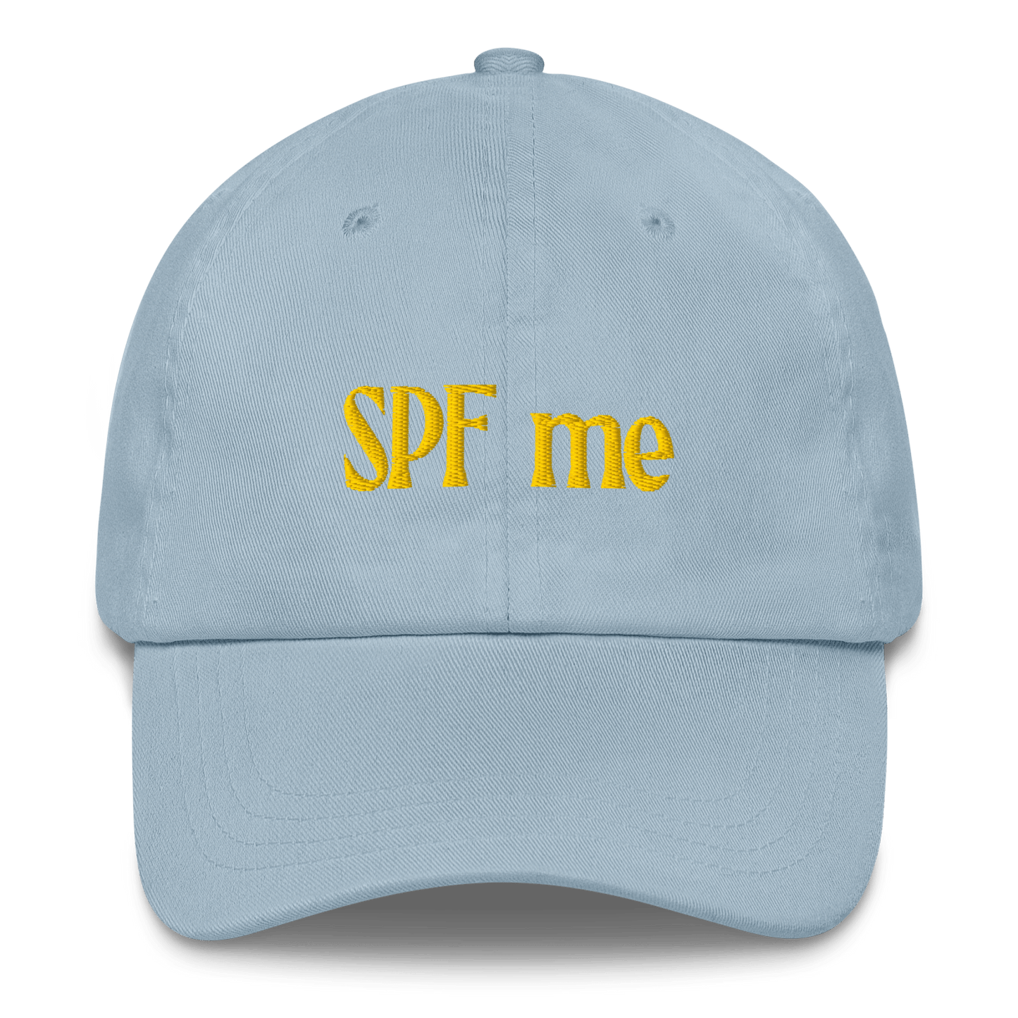 SPF - me Embroidered Hat - Polychrome Goods 🍊
