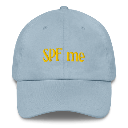 SPF - me Embroidered Hat - Polychrome Goods 🍊