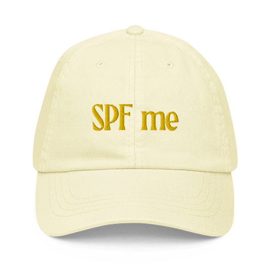 SPF - me Embroidered Hat - Polychrome Goods 🍊