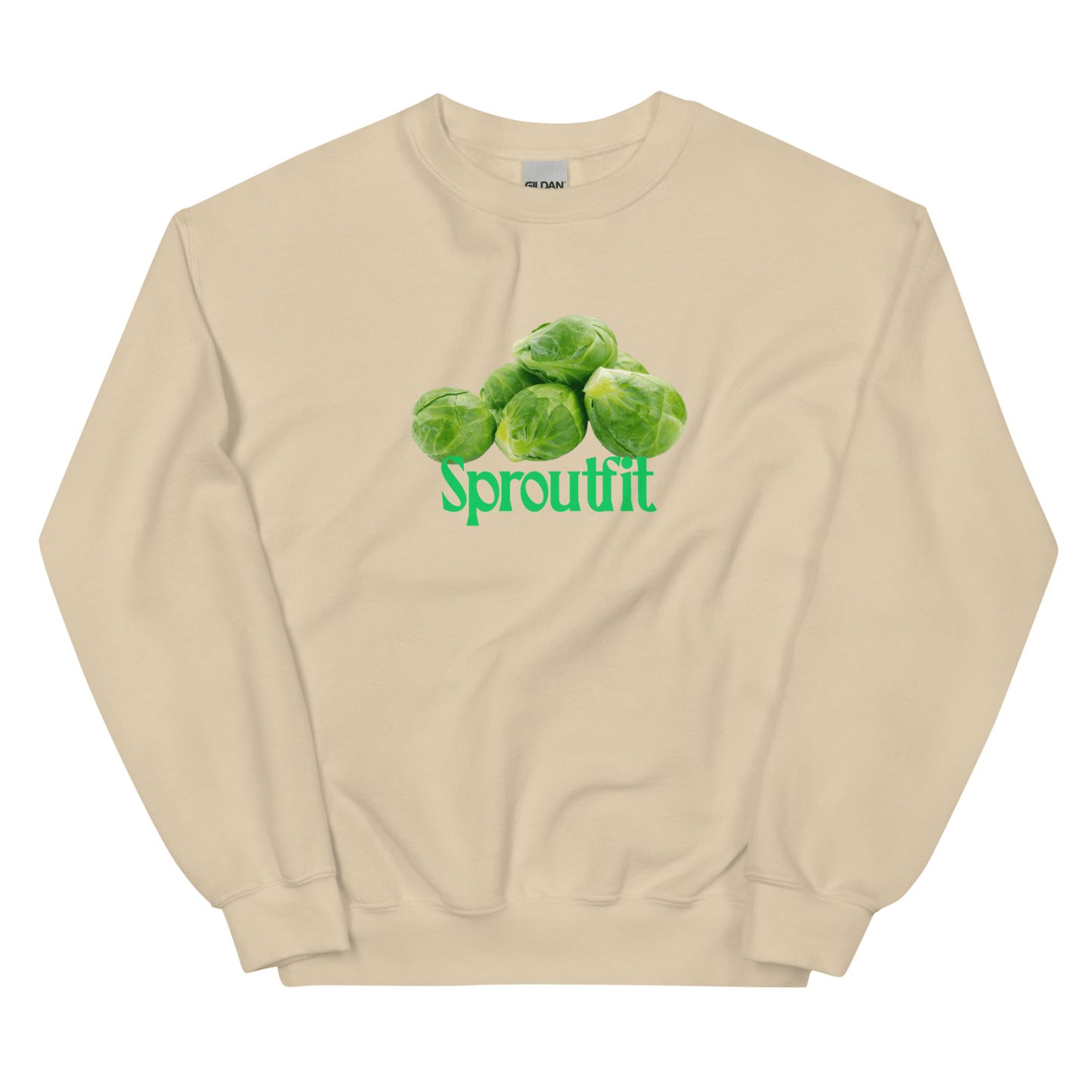 Sproutfit Brussels Sprouts Sweatshirt - Polychrome Goods 🍊