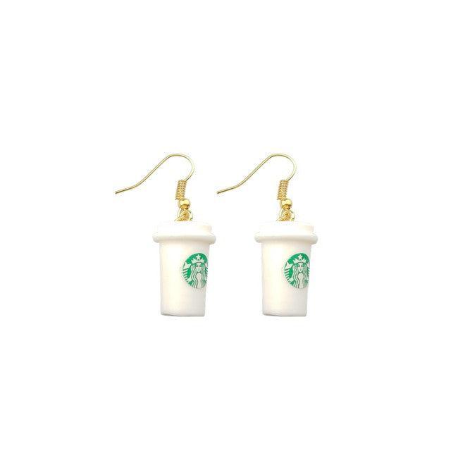 Starbucks Coffee Earrings Polychrome Goods