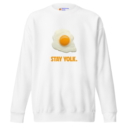 Stay Yolk. Sweatshirt 🍳 - Polychrome Goods 🍊