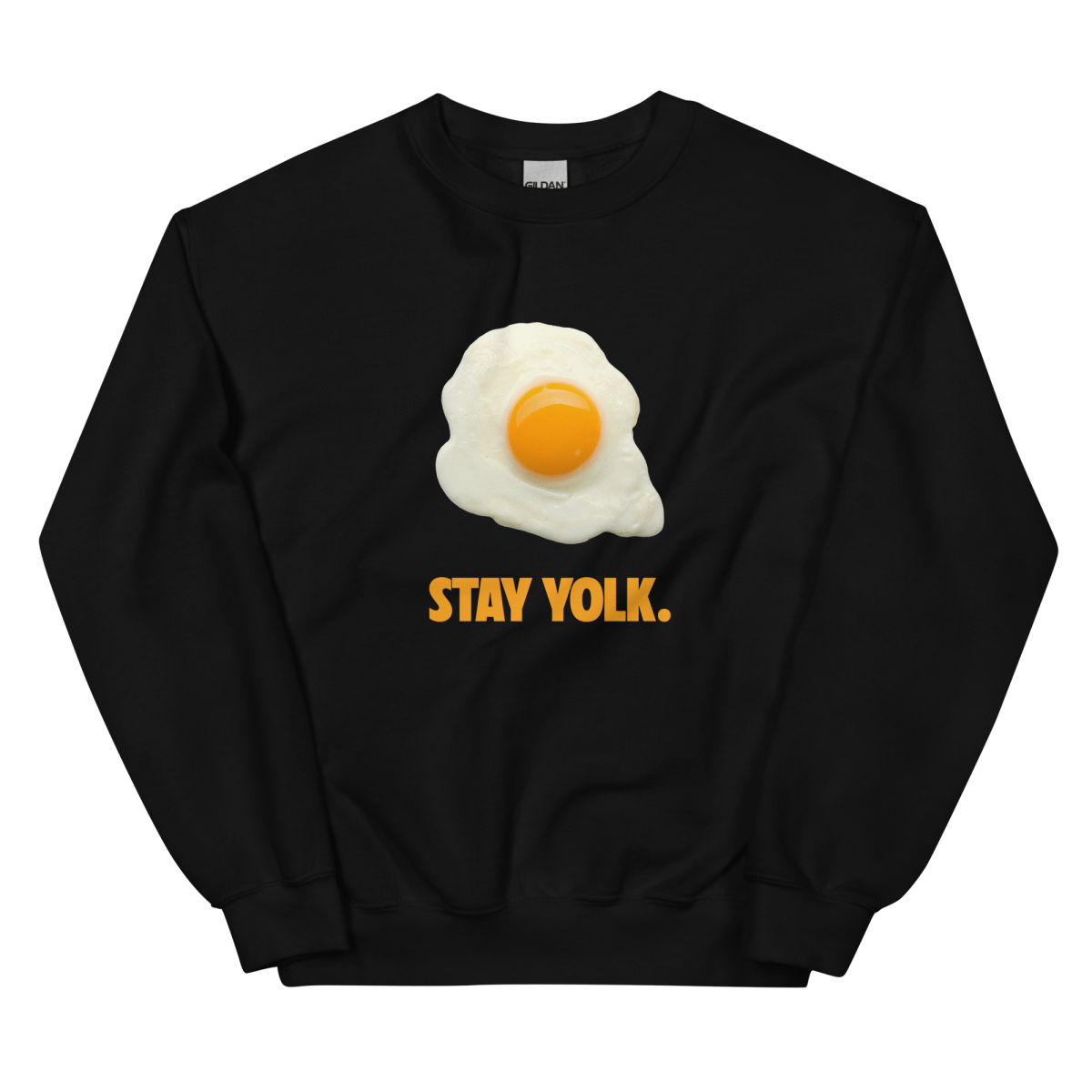 Stay Yolk. Sweatshirt 🍳 - Polychrome Goods 🍊