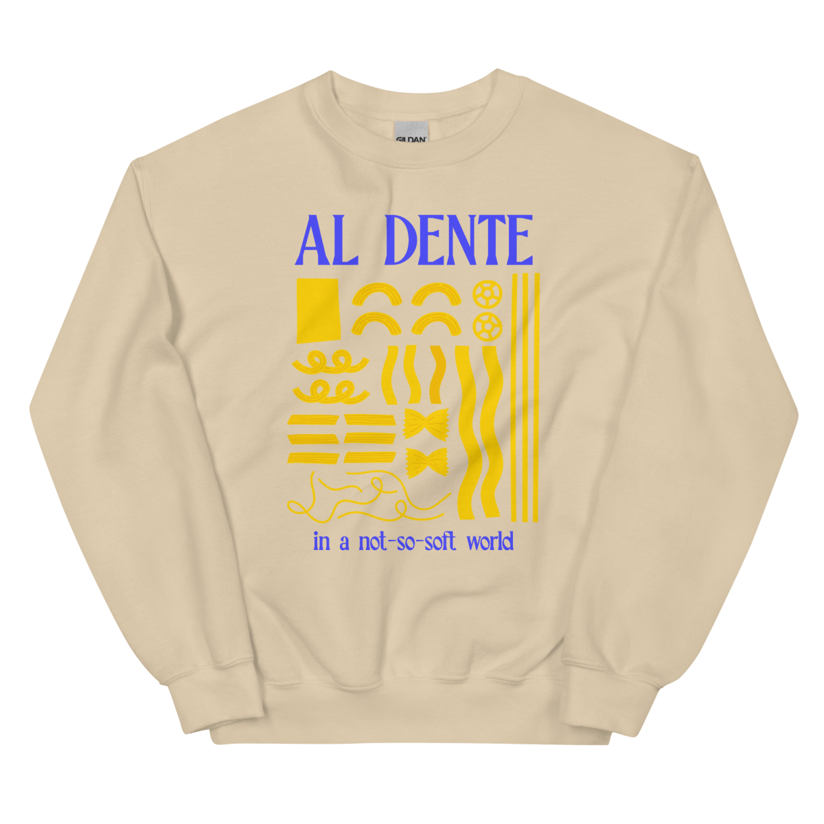 Staying Al Dente 🍝 Sweatshirt - Polychrome Goods 🍊