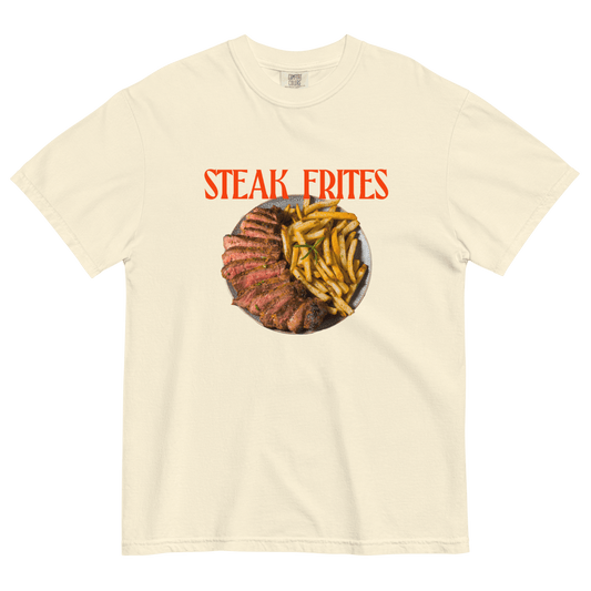 STEAK FRITES 🥩🍟 Shirt - Polychrome Goods 🍊