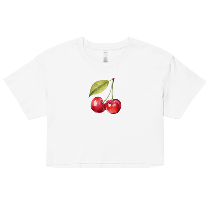 Summer Cherries Crop Top - Polychrome Goods 🍊