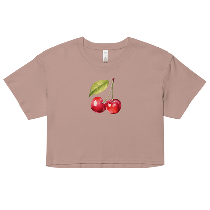 Summer Cherries Crop Top - Polychrome Goods 🍊