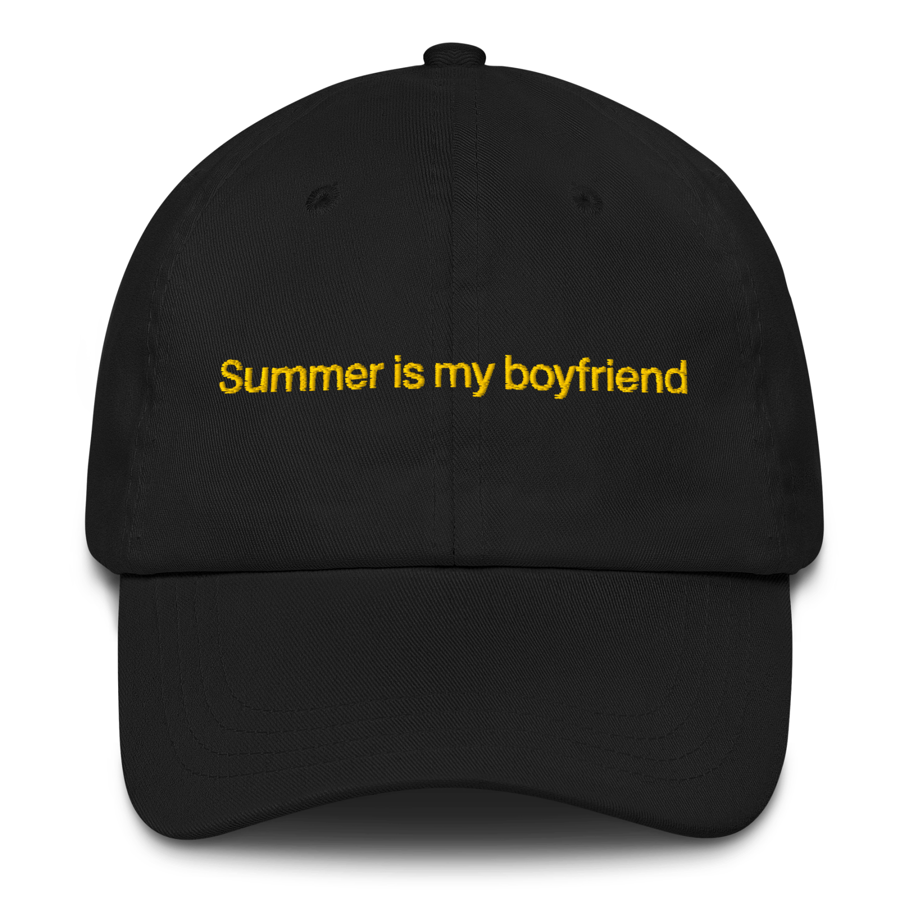 Summer Is My Boyfriend Embroidered Hat - Polychrome Goods 🍊