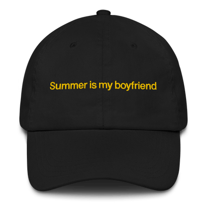 Summer Is My Boyfriend Embroidered Hat - Polychrome Goods 🍊