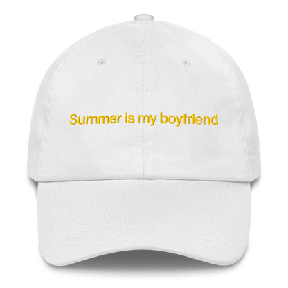 Summer Is My Boyfriend Embroidered Hat - Polychrome Goods 🍊
