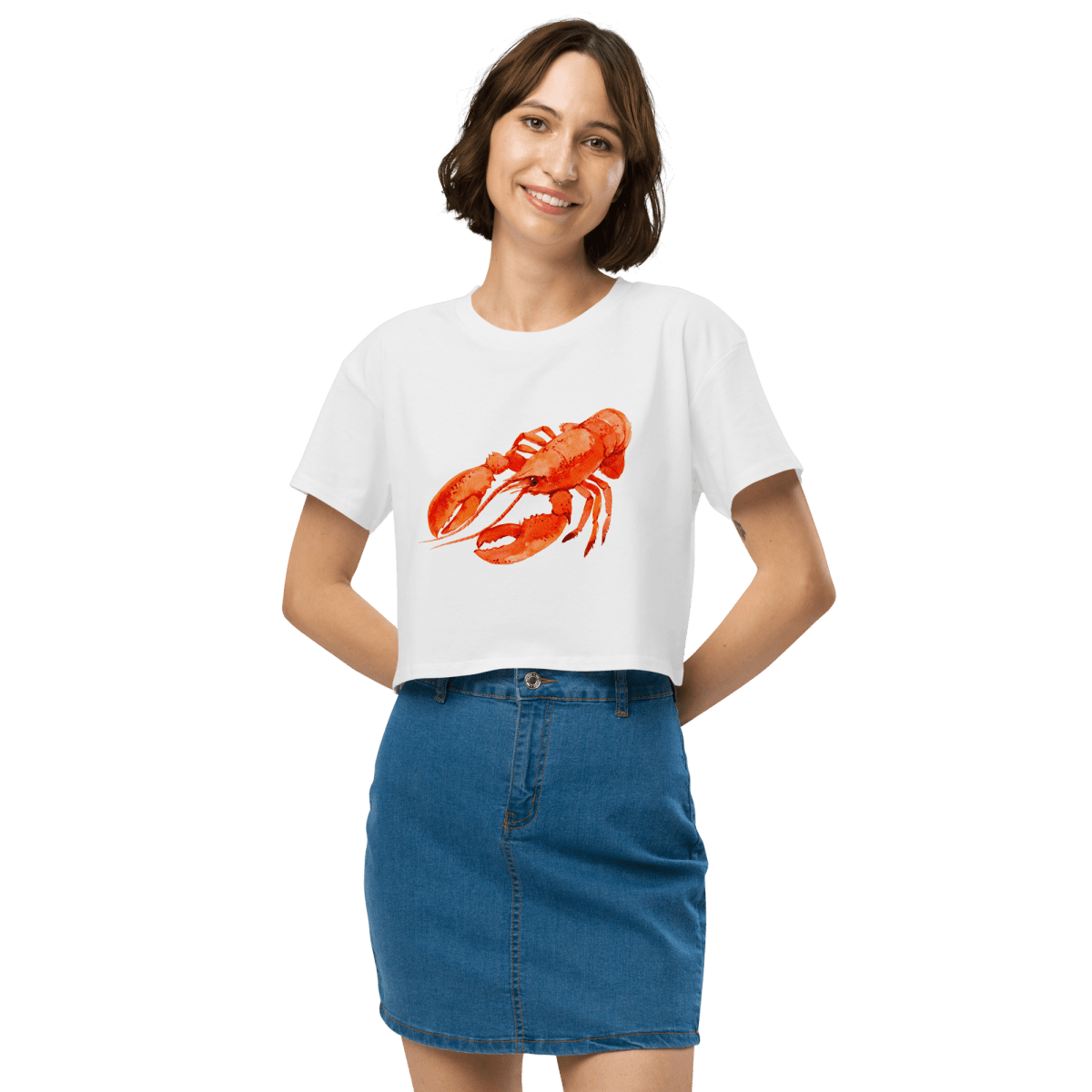 Summer Lobster Crop Top - Polychrome Goods 🍊