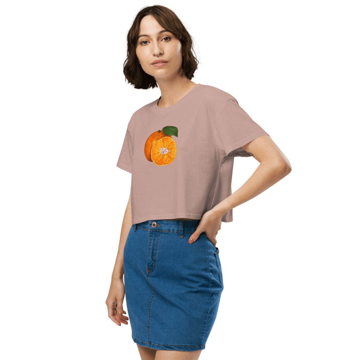 Summer Orange Crop Top - Polychrome Goods 🍊