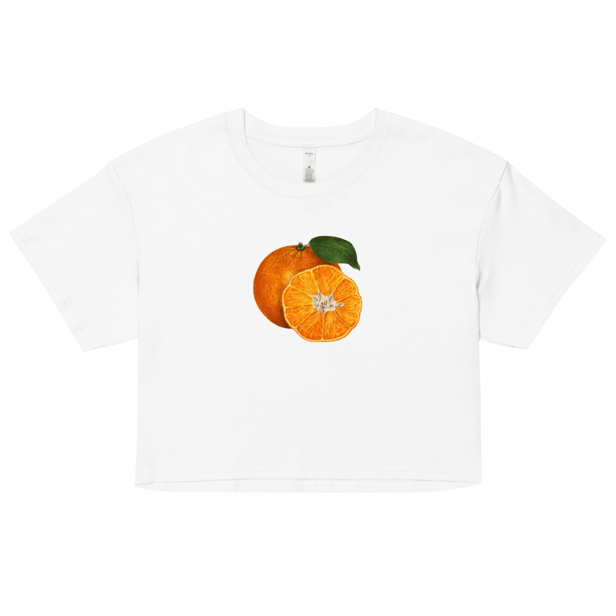 Summer Orange Crop Top - Polychrome Goods 🍊