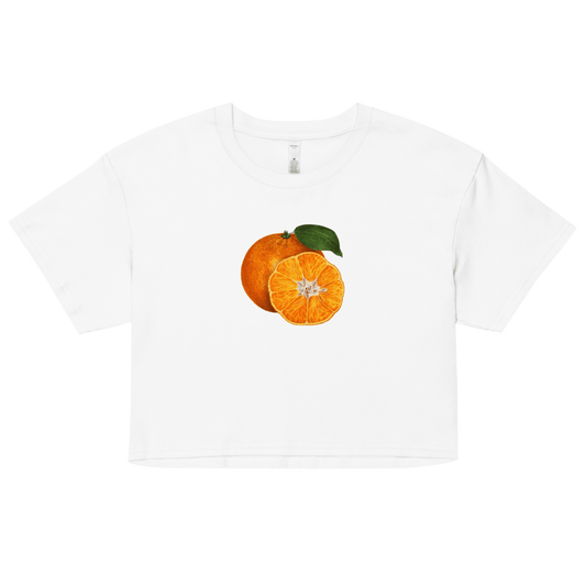 Summer Orange Crop Top - Polychrome Goods 🍊