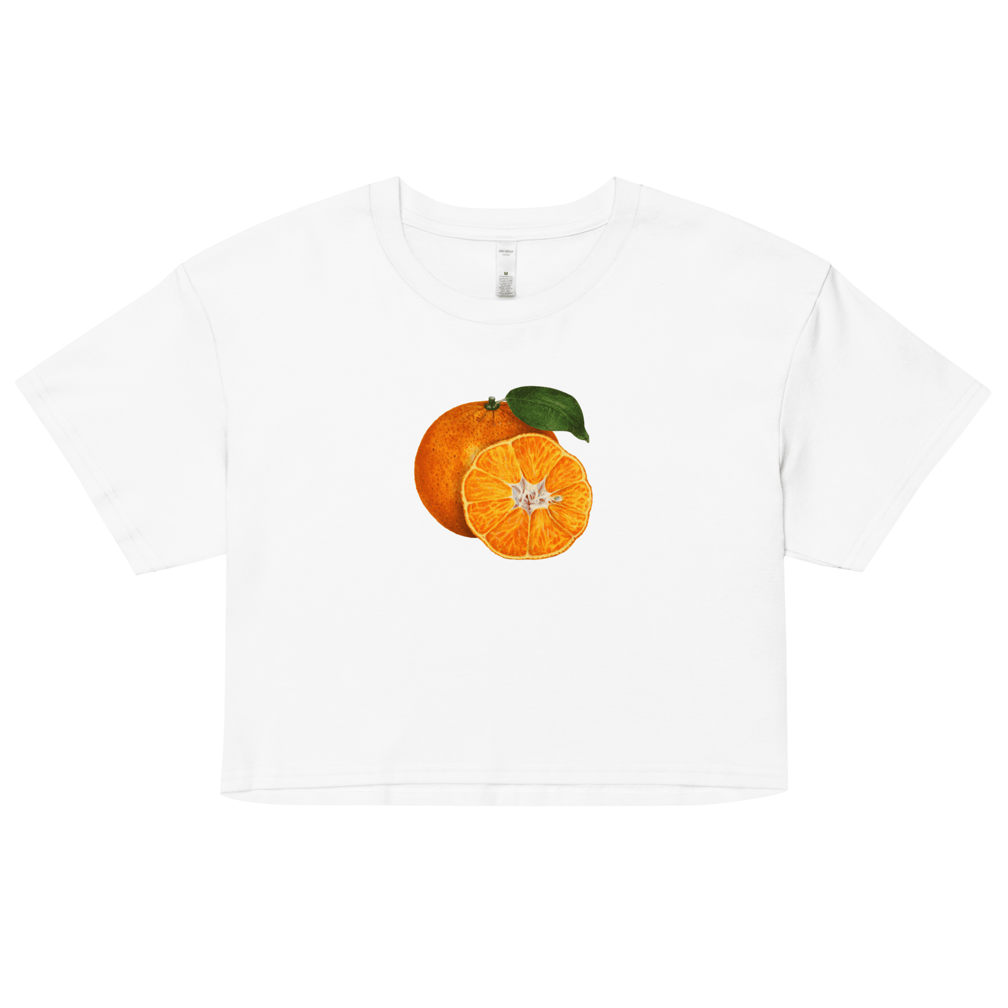 Summer Orange Crop Top - Polychrome Goods 🍊