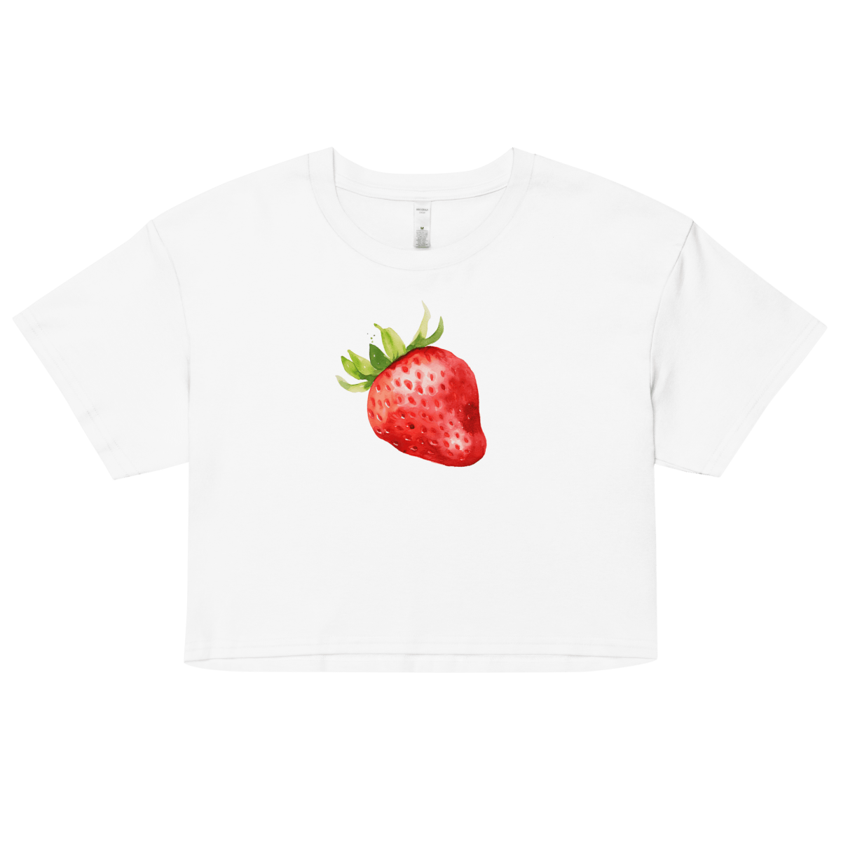 Summer Strawberry Crop Top - Polychrome Goods 🍊