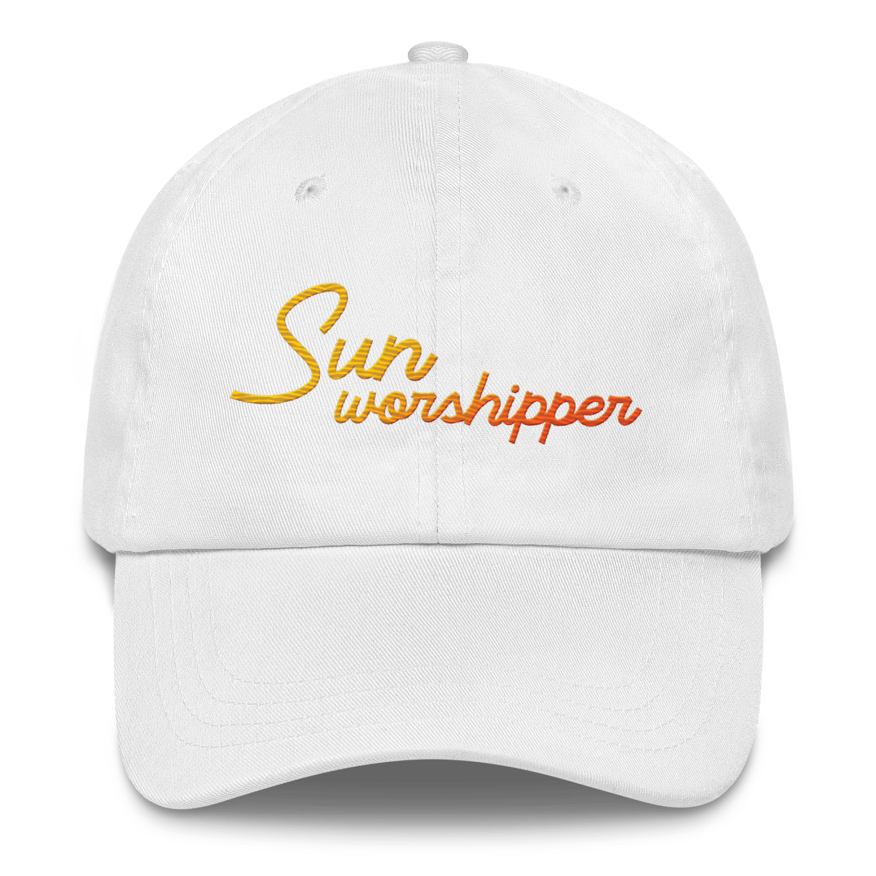 Sun Worshipper Embroidered Gradient Hat - Polychrome Goods 🍊